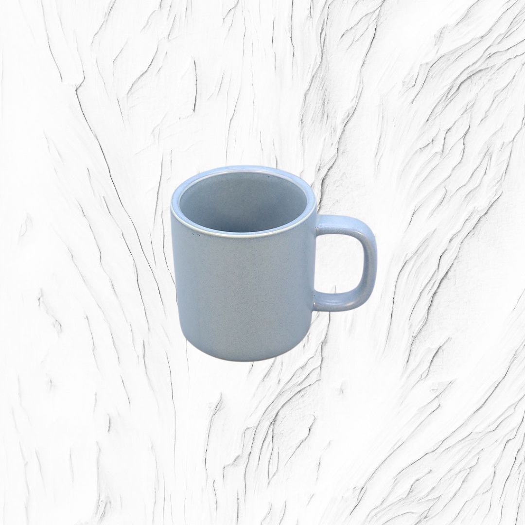 ماگ استوانه آبی‌